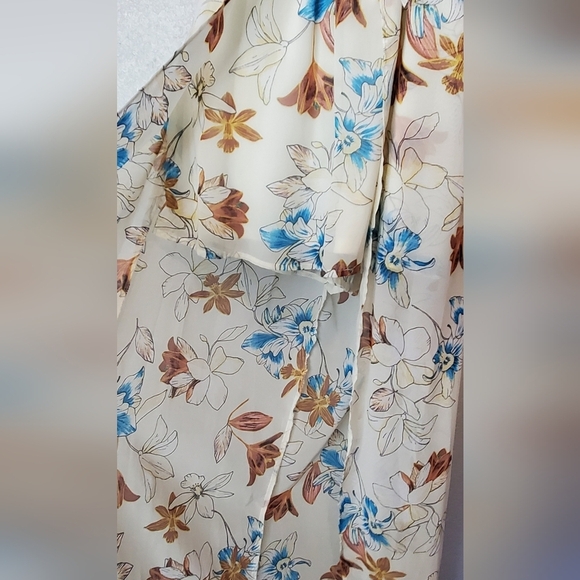 💚5/$25 Floral Romper Flowy Maxi Top Dress Shorts Combo Size Medium - Picture 8 of 13